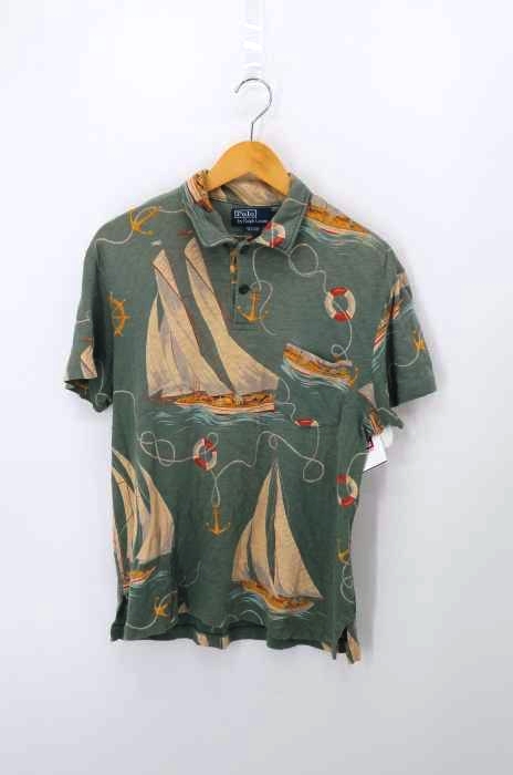 Polo by RALPH LAUREN（ポロバイラルフローレン） マリン総柄コットンアロハポロシャツ メンズ トップス