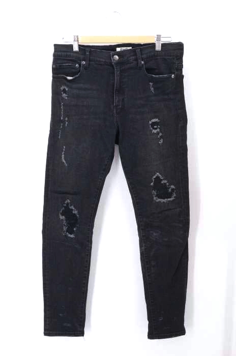 RHC Ron Herman（アールエイチシーロンハーマン） クラッシュ加工ストレッチスキニーデニム メンズ パンツ