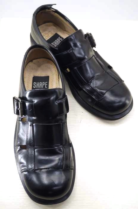 ecco（エコー） 編み込みベルテッドレザーシューズ メンズ シューズ