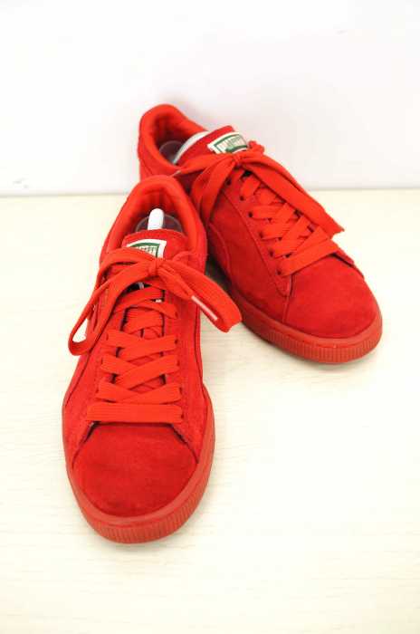 PUMA（プーマ） SUEDE CLASSIC+ ICED FLAME SCARLET レディース シューズ