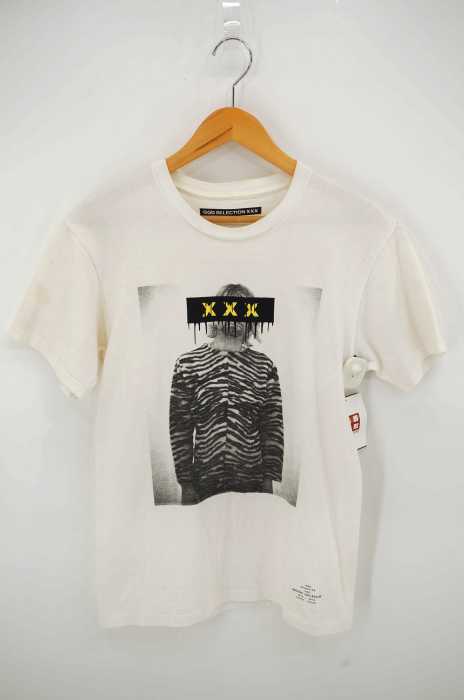 GOD SELECTION XXX(ゴッドセレクショントリプルエックス) 2015-2016 クルーネックプリントTシャツ メンズ トップス