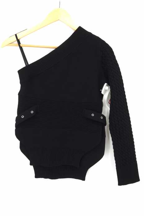 UN3D.(アンスリード) ONE SHOULDER CABLE KT レディース トップス