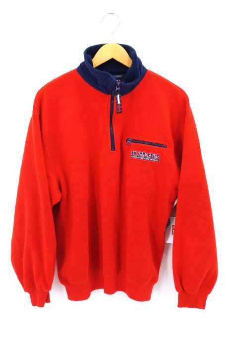TOMMY HILFIGER (トミーヒルフィガー) ハーフジップ プルオーバー フリース メンズ トップス