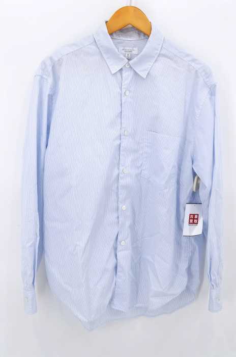 BEAUTY & YOUTH UNITED ARROWS (ビューティーアンドユースユナイテッドアローズ) 19SS ブルーストライプ ワイドフォルム シャツ メンズ トップス