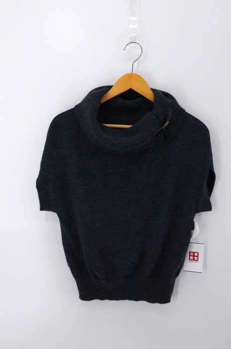 MACKINTOSH PHILOSOPHY (マッキントッシュフィロソフィー) ベルト ハイネック ウールニット レディース トップス