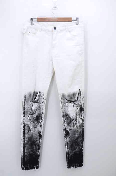 DankeSchon（ダンケシェーン） ペイント 切替 ダメージ加工 パンツ メンズ パンツ