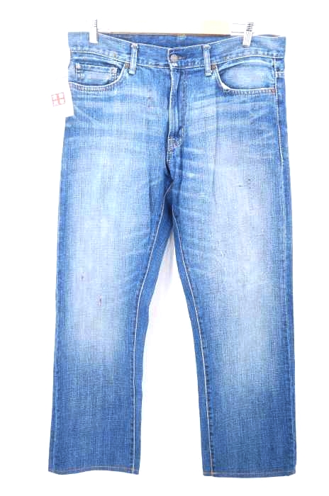 DENIM&SUPPLY RALPH RAUREN(デニムアンドサプライラルフローレン) USED加工 ジップフライデニム メンズ パンツ