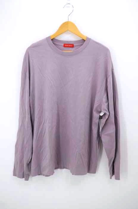 MAISON SPECIAL（メゾンスペシャル） マーセライズスムースオーバーサイズロングスリーブTシャツ メンズ トップス