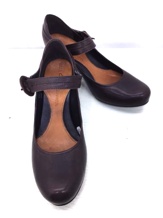 Clarks(クラークス) ワンストップレザーパンプス レディース シューズ