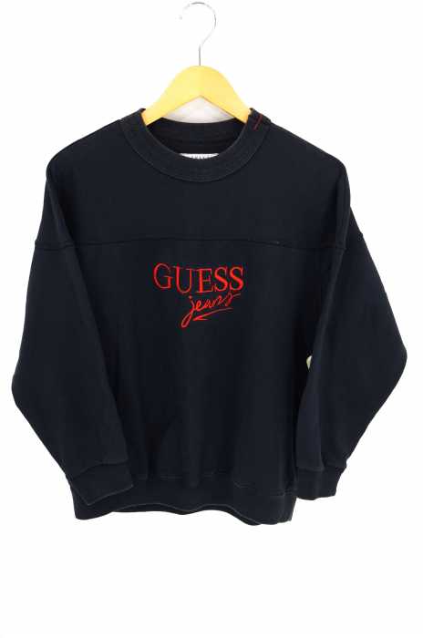 GUESS JEANS（ゲスジーンズ） ロゴ刺繍プルオーバー レディース トップス