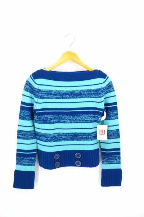 MARC JACOBS（マークジェイコブス） ボーダーボートネックニット レディース トップス