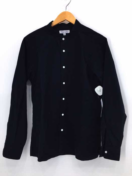 BEAUTY & YOUTH UNITED ARROWS  （ビューティーアンドユースユナイテッドアローズ） シアサッカー バンドカラーシャツ メンズ トップス