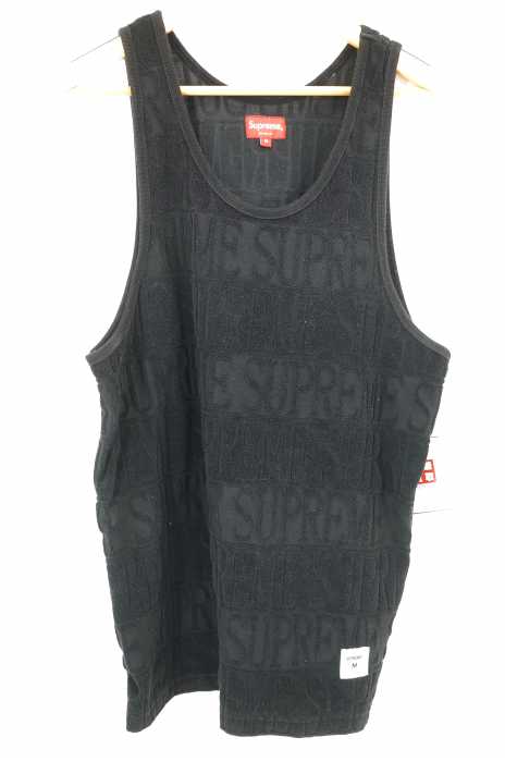 Supreme （シュプリーム） 17SS LOGO STRIPE TERRY TANK TOP メンズ トップス