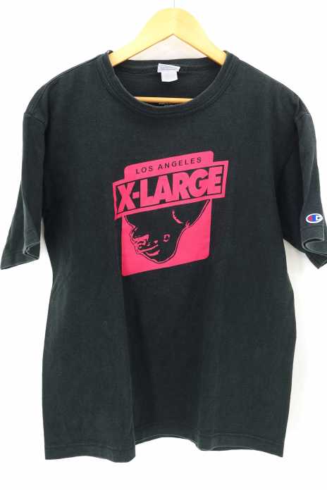 XLARGE×Champion(エクストララージ×チャンピオン) コラボTシャツ メンズ トップス