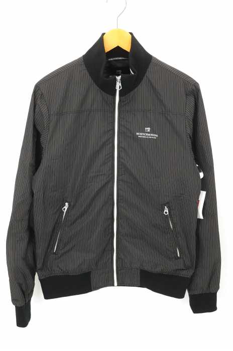 SCOTCH&SODA（スコッチアンドソーダ） ストアライプ柄ジップアップブルゾン ジャケット メンズ アウター