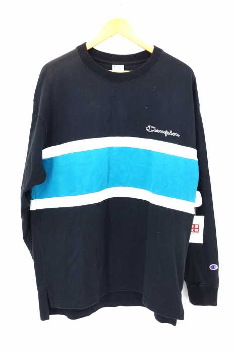 Champion （チャンピオン） ACTION STYLE COLOR BLOCK L/S TEE メンズ トップス