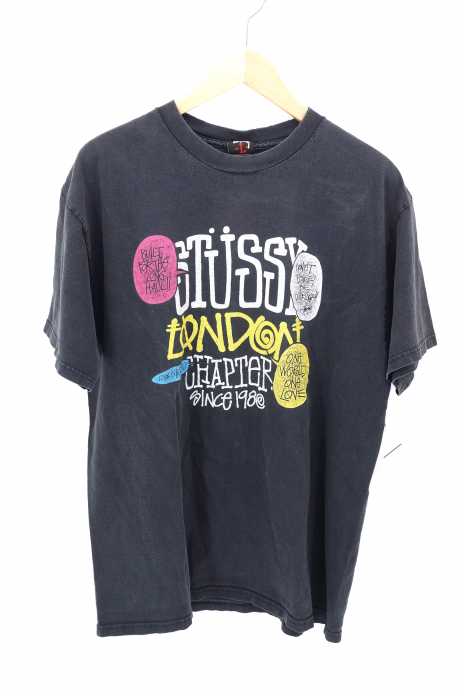 STUSSY （ステューシー） プリントクルーネックTシャツ メンズ トップス