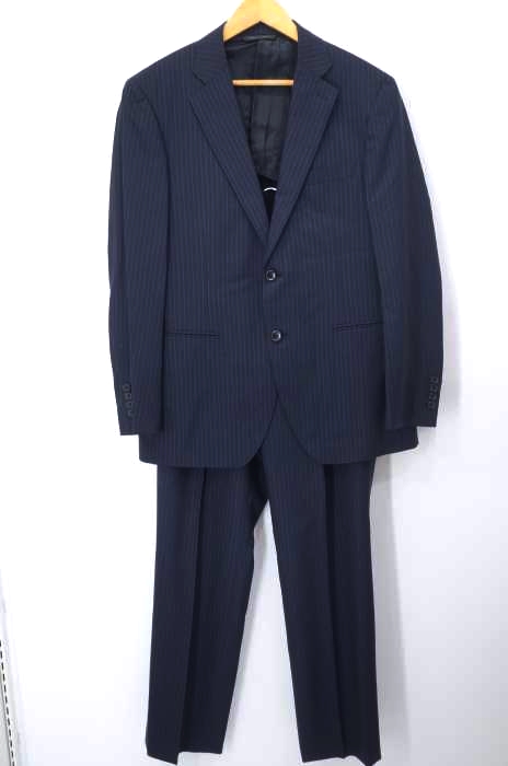 DURBAN(ダーバン) ストライプ柄シングルテーラードジャケット スラックスパンツ メンズ セットアップ