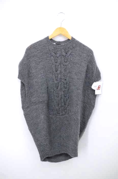 sakayori(サカヨリ) 16AWケーブル編み半袖ニット レディース トップス