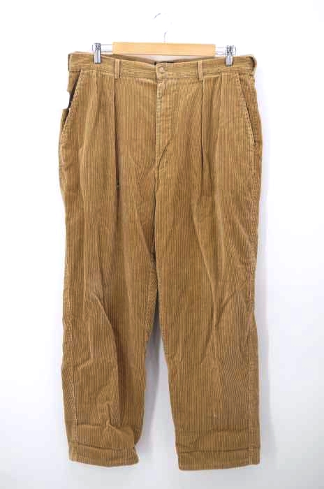 Polo by RALPH LAUREN(ポロバイラルフローレン) 90S USA製 2タック太畝コーデュロイパンツ メンズ パンツ