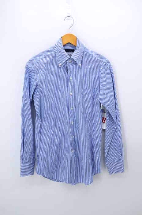 ships tailoring style（シップステイラーリングスタイル） fine fit ボタンダウンストライプシャツ メンズ トップス