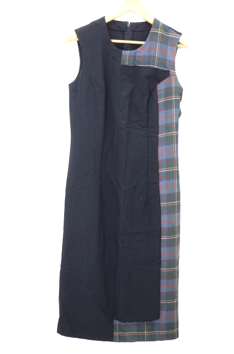 COMME des GARCONS（コムデギャルソン） AD1997 チェック柄 切替 ノースリーブワンピース レディース ワンピース