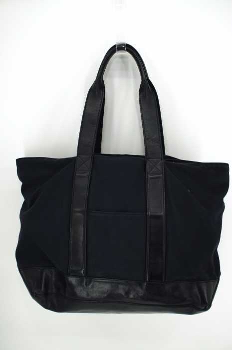 A.P.C. （アーペーセー） レザー切替トートバッグ メンズ バッグ