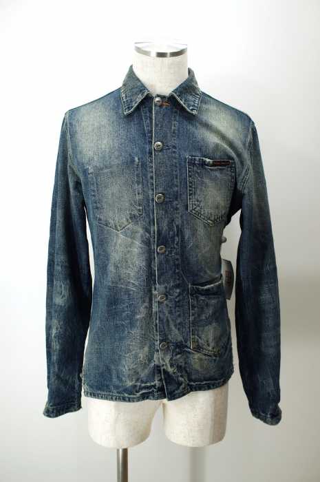 Nudie Jeans（ヌーディージーンズ） TRYGGVE Denim Jacket デニムカバーオール メンズ トップス