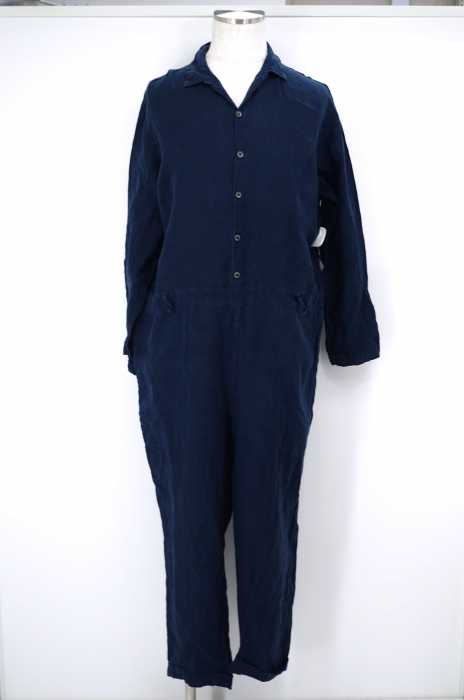 PaJaMa AUGUSTE PRESENTATION （オーギュストプレゼンテーション） 製品染め リネン メンズ オールインワン
