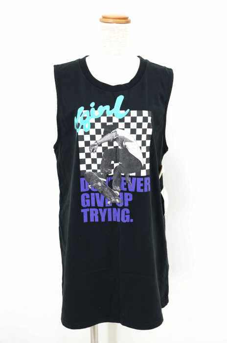 X-girl (エックスガール) ”CHECKER” TANK TEE DRESS チェックタンクティードレス レディース トップス