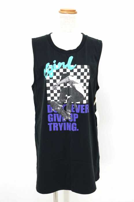 X-girl （エックスガール） ”CHECKER” TANK  TEE  DRESS チェックタンクティードレス レディース トップス