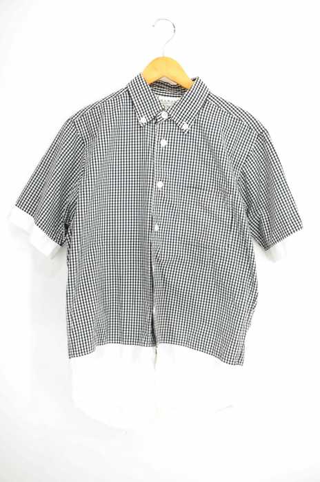 MORIKAGE SHIRT KYOTO （モリカゲシャツキョウト） チェック柄切替シャツ メンズ トップス