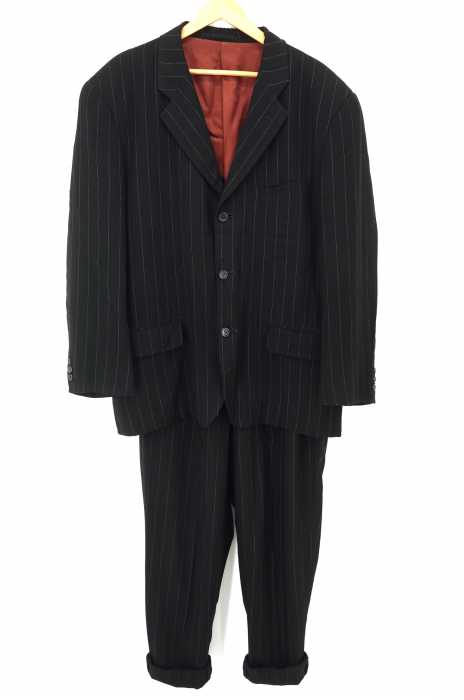COMME des GARCONS HOMME PLUS （コムデギャルソンオムプリュス） AD1992 ピンストライプ レーヨン セットアップ メンズ セットアップ