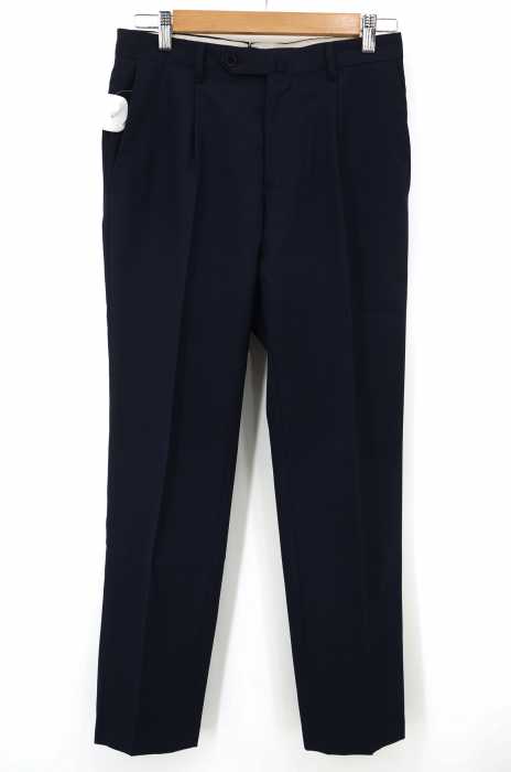 UNITED ARROWS （ユナイテッドアローズ） ウールポリエステル 1プリーツ テーパードパンツ メンズ パンツ