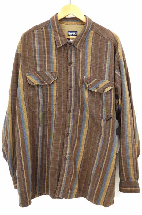 patagonia (パタゴニア) F6 チェック柄ベルシャツ メンズ トップス
