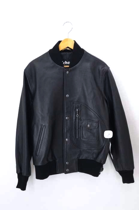 Schott（ショット） D PKT VARSITY JKT レザーヴァーシティージャケット アワードジャケット メンズ アウター