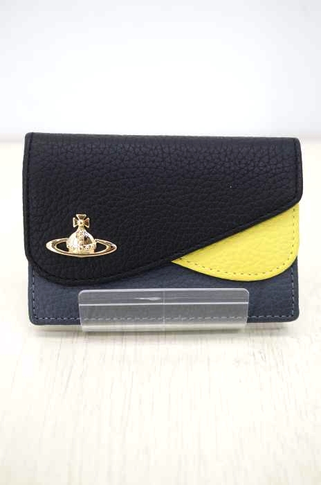 Vivienne Westwood（ヴィヴィアンウエストウッド） ダブルステッチフラップカードケース メンズ 財布・ケース