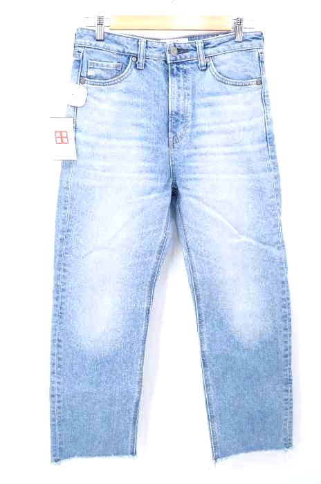 SPOON CROP SOMETHING(クロップドパンツ デニム) カットオフ加工クロップドデニムパンツ メンズ パンツ