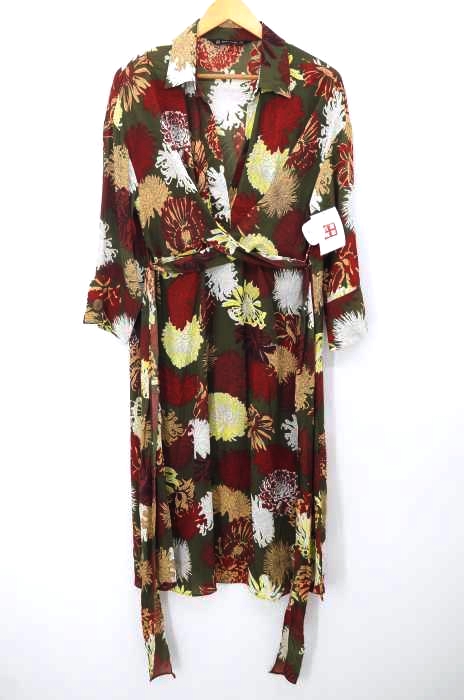 zara ba（ザラベーシック） 花柄シースルーワンピース レディース ワンピース