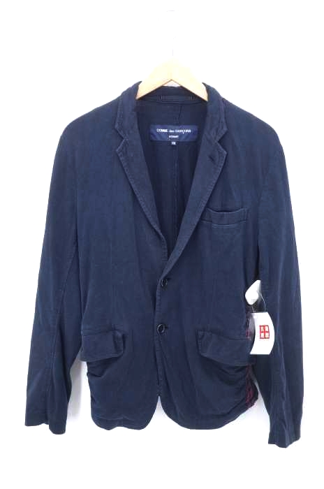 COMME des GARCONS HOMME（コムデギャルソンオム） サイド素材切替 シングルテーラードジャケット メンズ アウター