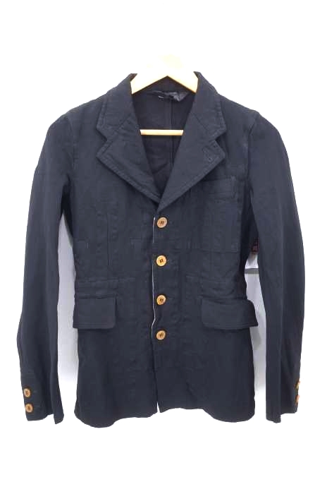 COMME des GARCONS COMME des GARCONS（コムデギャルソンコムデギャルソン） AD2005 製品染め ポリ縮4パッチワークシングルジャケット レディース アウター