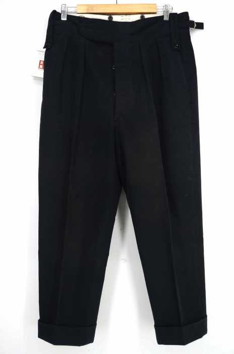 NEAT (ニート) Beltless MOLESKIN タックパンツ メンズ パンツ