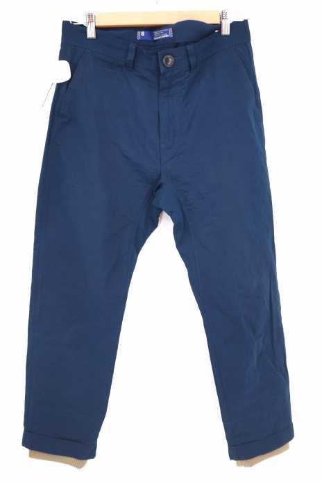 meanswhile(ミーンズワイル) MEMORY PEACH CYCLE RIB 9/10 PANTS メンズ パンツ