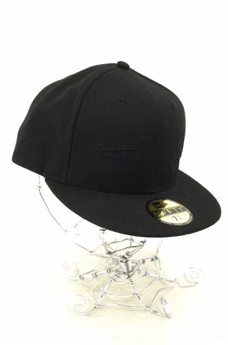 NEW ERA × yohji yamamoto（ニューエラ ヨウジヤマモト） 反転ロゴ コラボキャップ メンズ 帽子