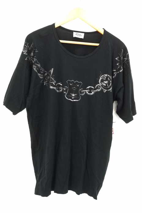 Vivienne Westwood MAN（ヴィヴィアンウエストウッドマン） 18SS ジュエリーチェーン ビッグTシャツ メンズ トップス