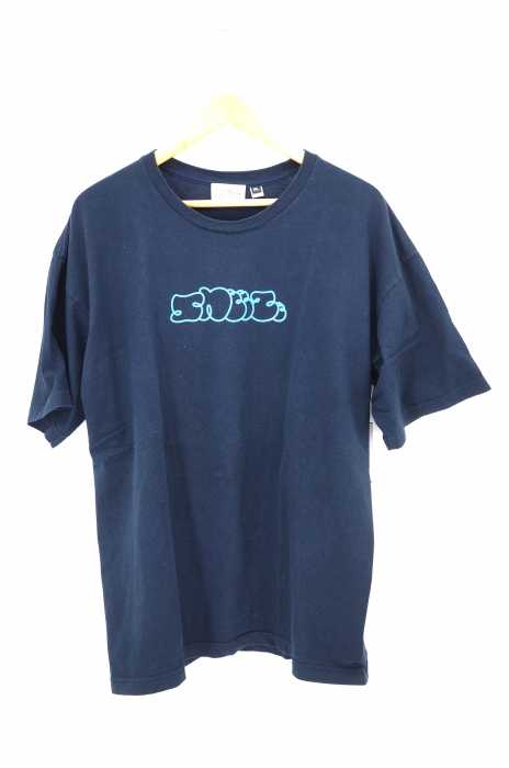 SNEEZE Magazine(スニーズ マガジン) 17SS LOGO T-SHIRT ロゴプリントクルーネックTシャツ メンズ トップス