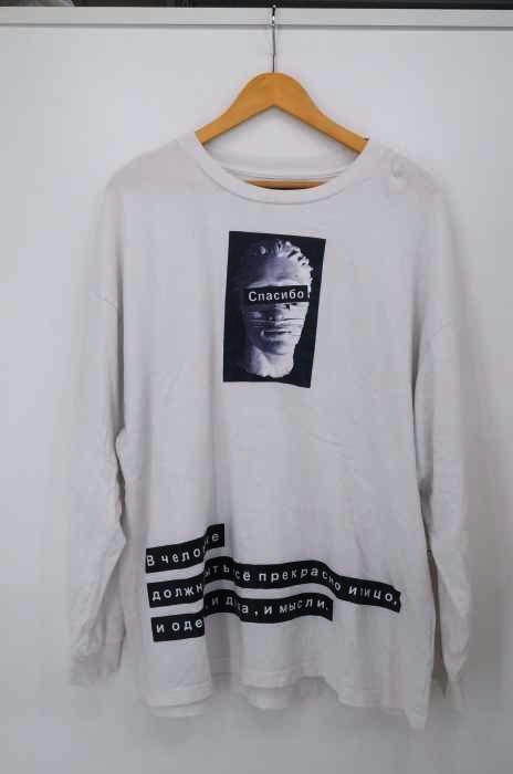 SEVESKIG（セヴシグ） グラフィックプリントロングスリーブTシャツ メンズ トップス