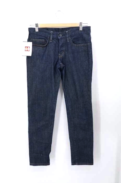 HYSTERIC GLAMOUR（ヒステリックグラマー） スタッズ装飾スキニーデニム レディース パンツ