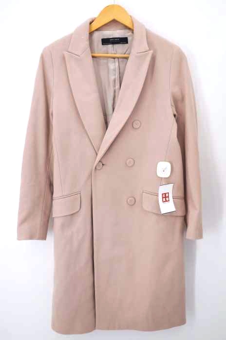 ZARA BASIC（ザラベーシック） ボタンチェスターコート レディース アウター