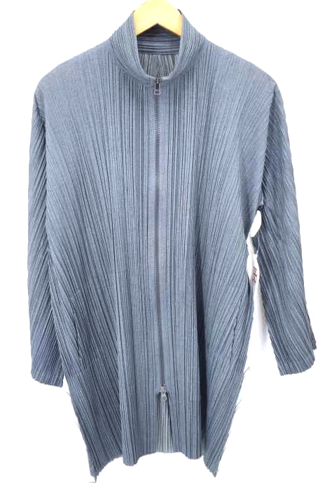 PLEATS PLEASE ISSEY MIYAKE（プリーツプリーズイッセイミヤケ） プリーツ加工ドライバーズカットソー レディース トップス